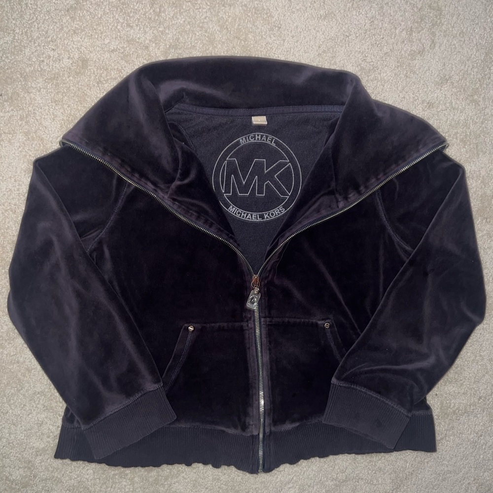 Michael Kors Zip Up Sweater